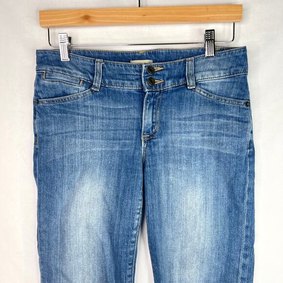 Gap Curvy Flare Low Rise Cropped Jeans 4/27 - Picture 3 of 7